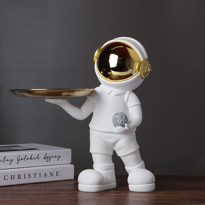 Astronaut Storage Tray Resin Ornament