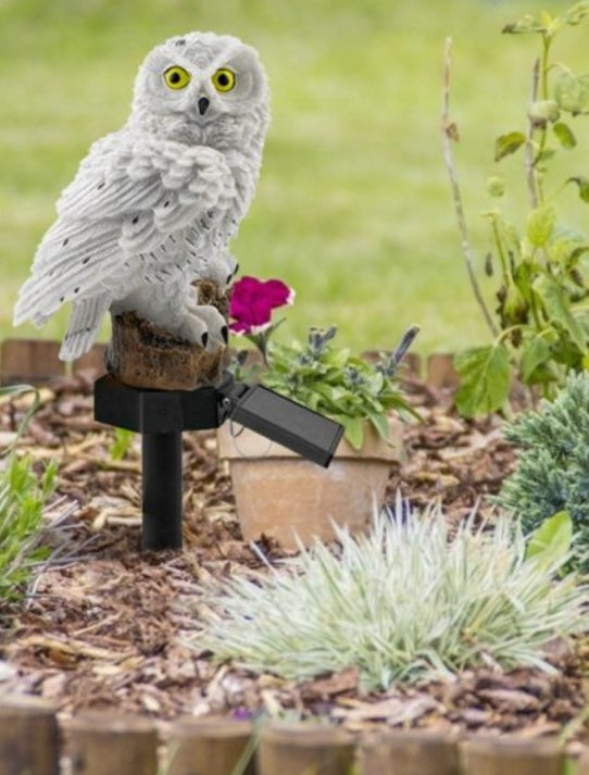 LumiOwl™ Solar Glow Garden Stake Light