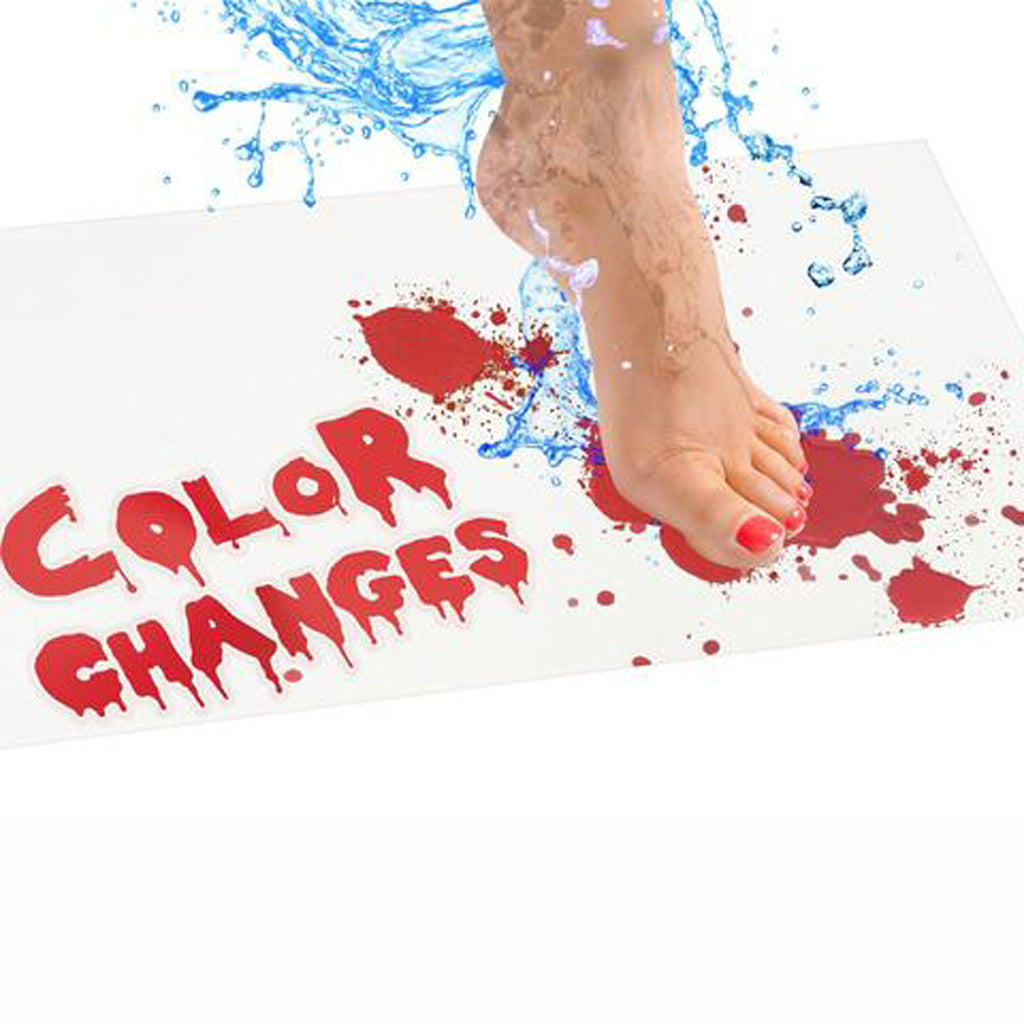 White color-changing carpet