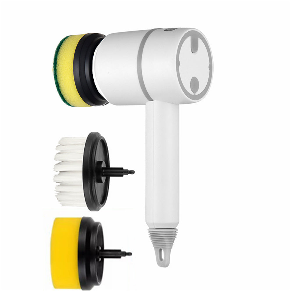 Electric Cleaning Brush – USB Rechargeable Scrubber for Kitchen & Bathroom