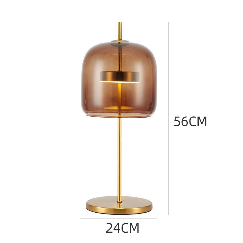 Creative Bedroom Bedside Lamp Metal Decorative Table Lamp