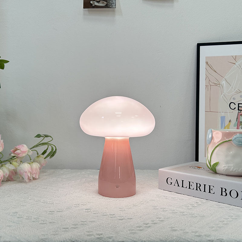 GlowCap™ Glass Mushroom Lamp