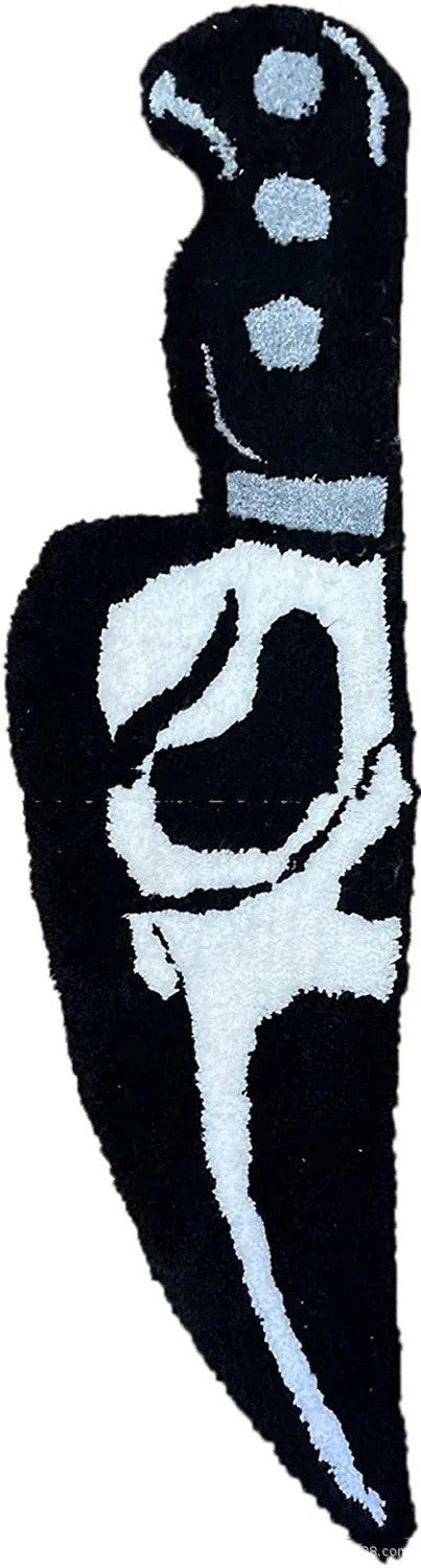 Knife-shaped Horrible Character Carpet