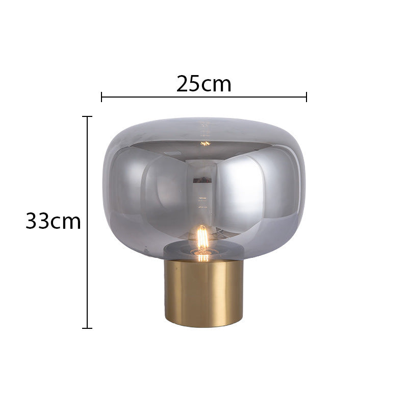 Creative Bedroom Bedside Lamp Metal Decorative Table Lamp