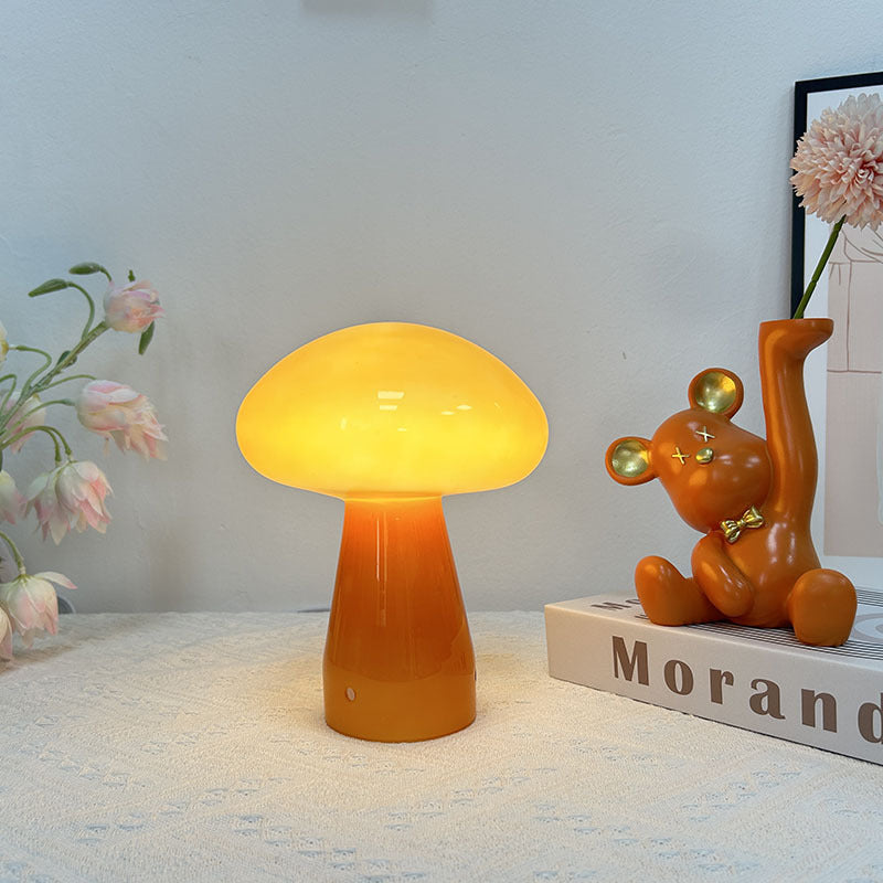 GlowCap™ Glass Mushroom Lamp