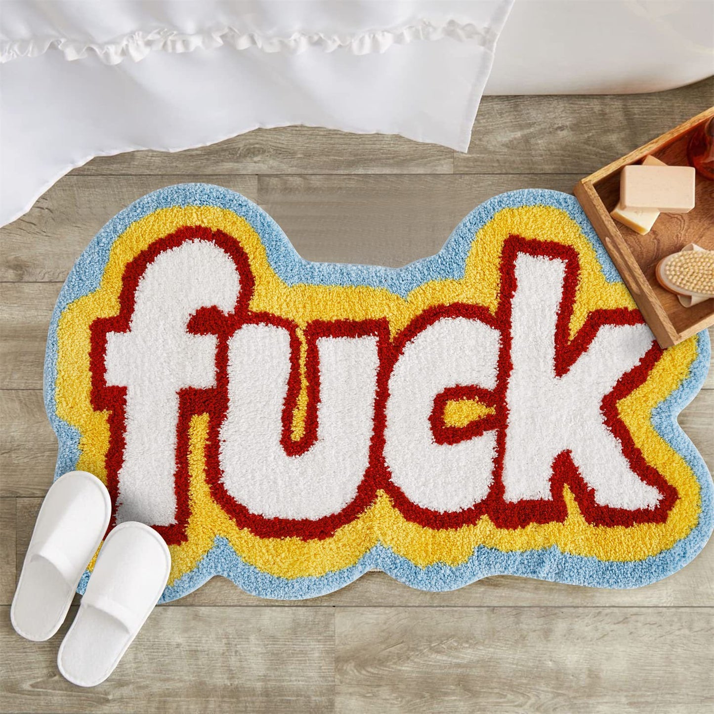 Creative Letters Stain-resistant Carpet