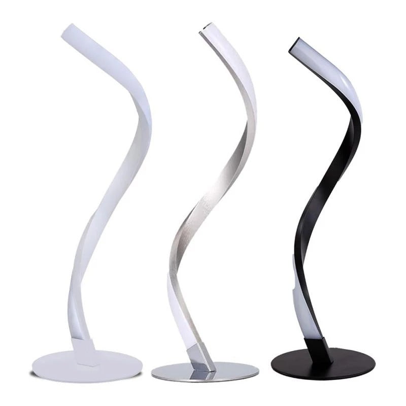 Snake Spiral Table Lamp – Modern LED Night Light