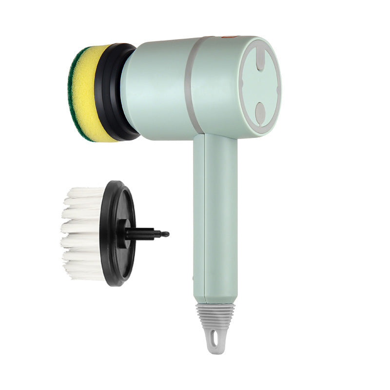 Electric Cleaning Brush – USB Rechargeable Scrubber for Kitchen & Bathroom
