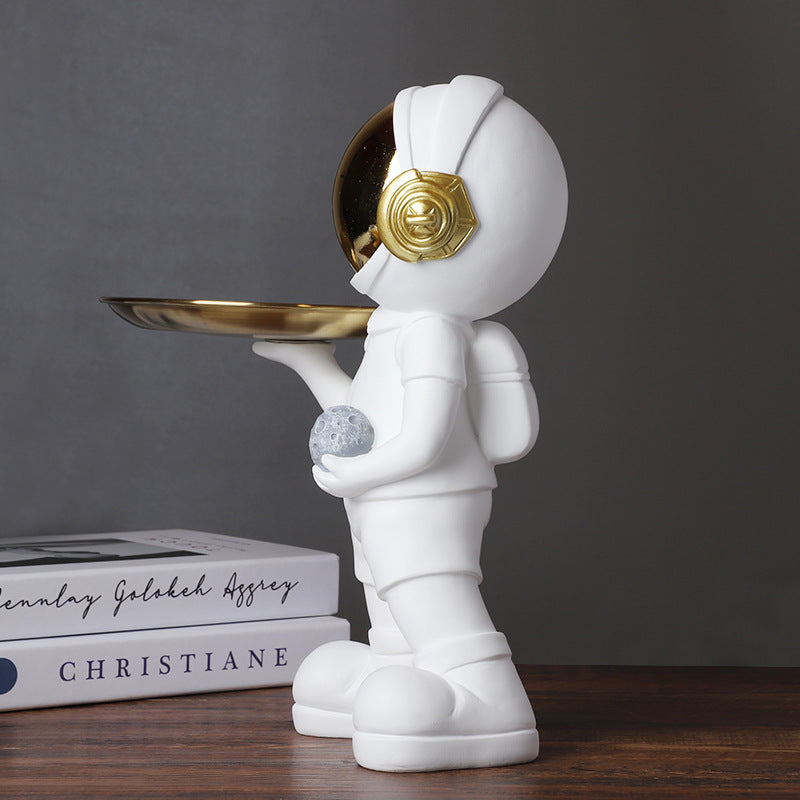 Astronaut Storage Tray Resin Ornament