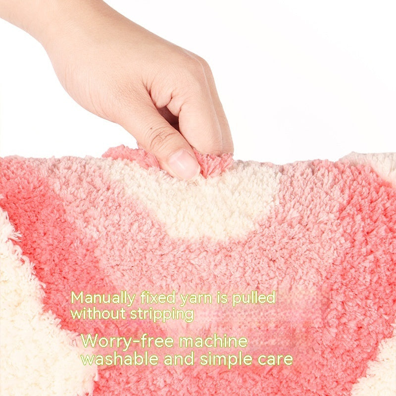 Bedroom Carpet Bedside Plush Thickened Table Carpet