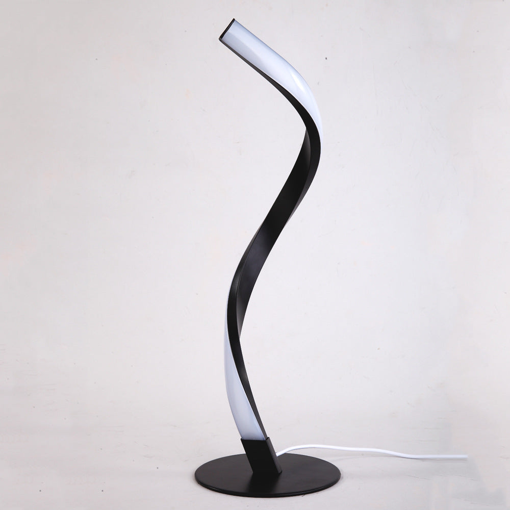 Snake Spiral Table Lamp – Modern LED Night Light