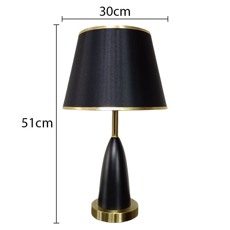 Creative Bedroom Bedside Lamp Metal Decorative Table Lamp