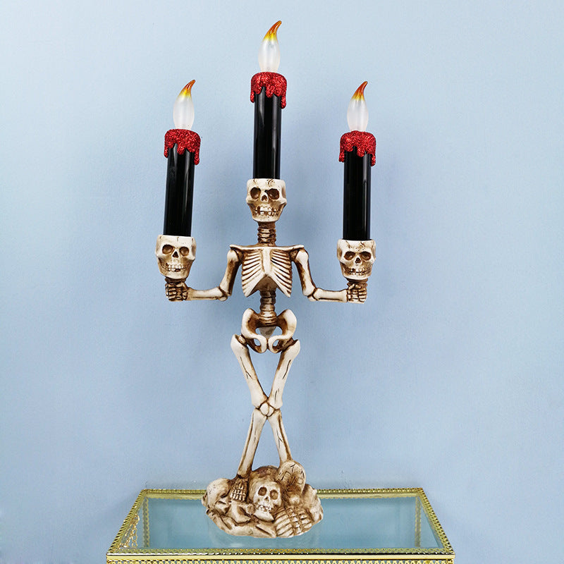 Candle Lamp Pumpkin Lamp Skull Ornament