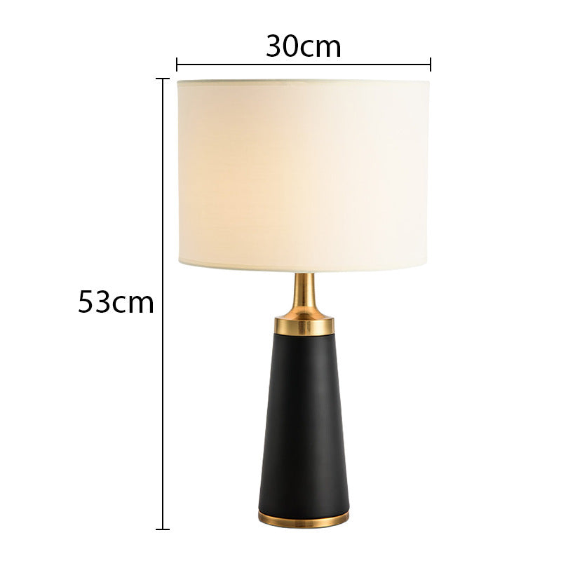 Creative Bedroom Bedside Lamp Metal Decorative Table Lamp