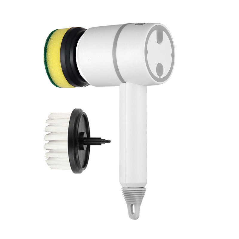 Electric Cleaning Brush – USB Rechargeable Scrubber for Kitchen & Bathroom
