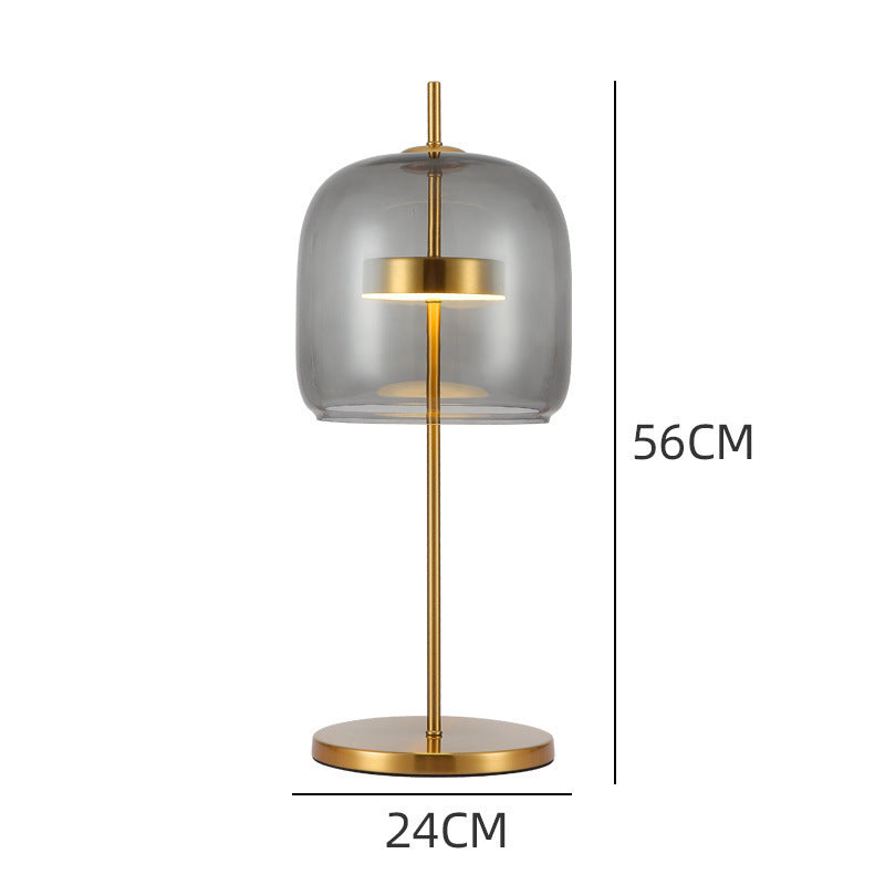 Creative Bedroom Bedside Lamp Metal Decorative Table Lamp