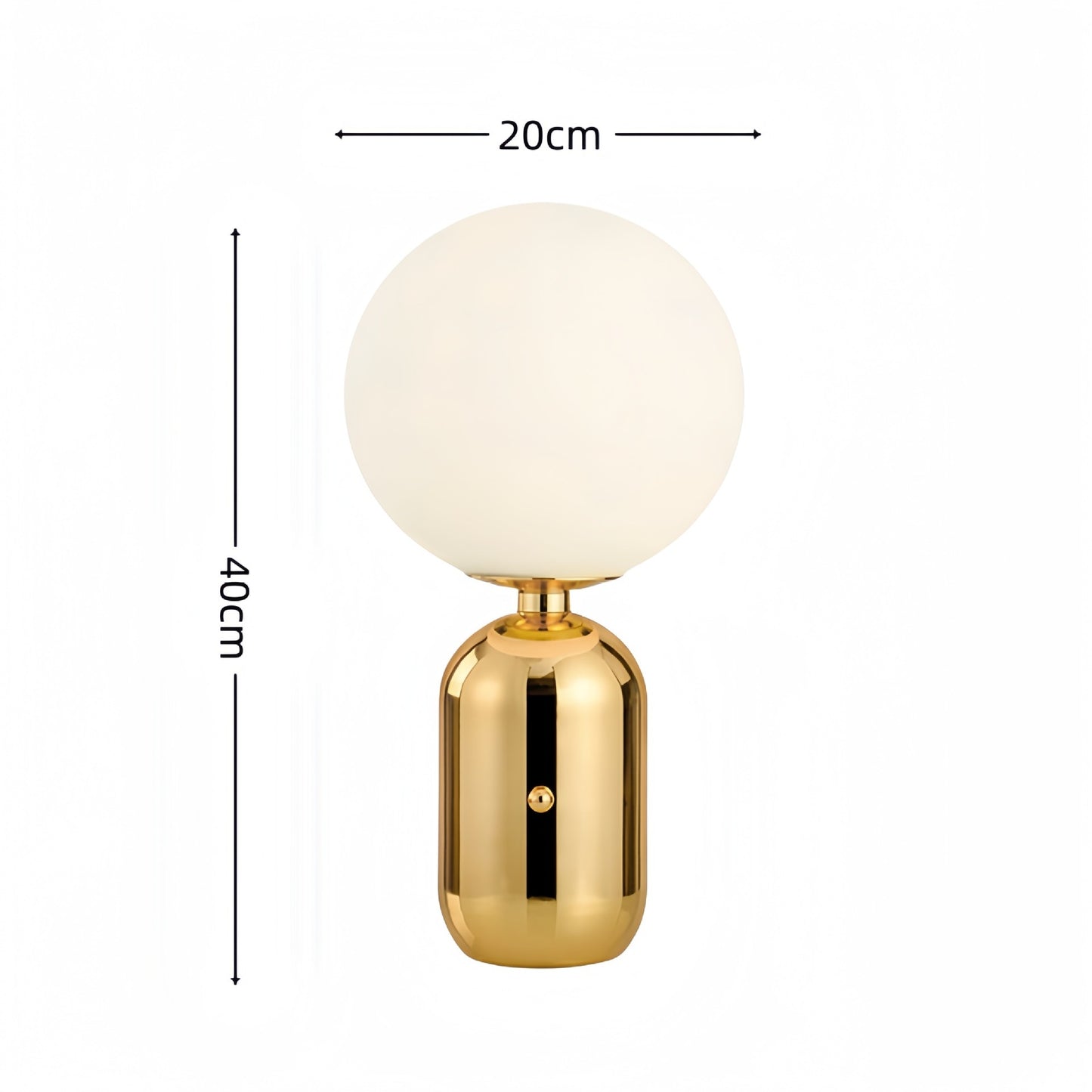 Creative Bedroom Bedside Lamp Metal Decorative Table Lamp