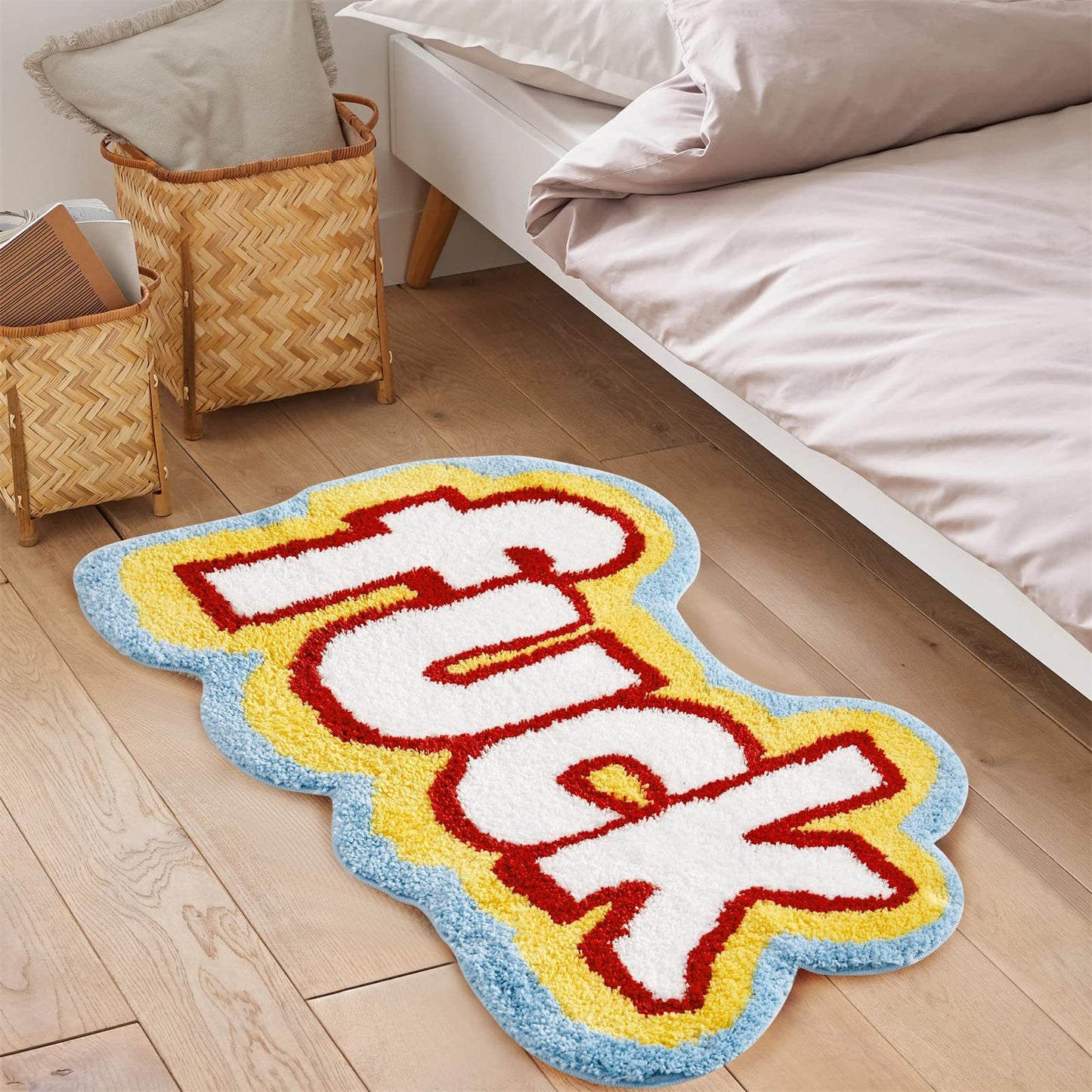 Creative Letters Stain-resistant Carpet