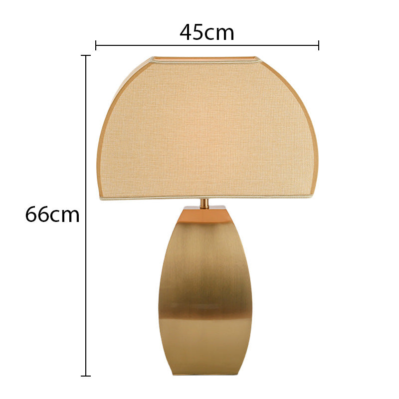 Creative Bedroom Bedside Lamp Metal Decorative Table Lamp