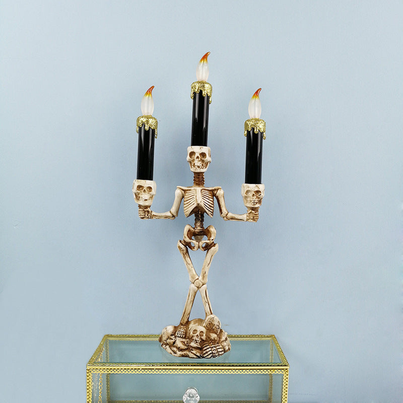 Candle Lamp Pumpkin Lamp Skull Ornament