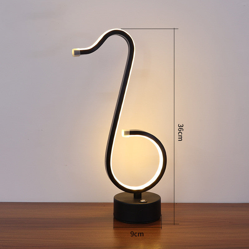 Rechargeable LED Bar Table Lamp – Modern Acrylic Ambient Light