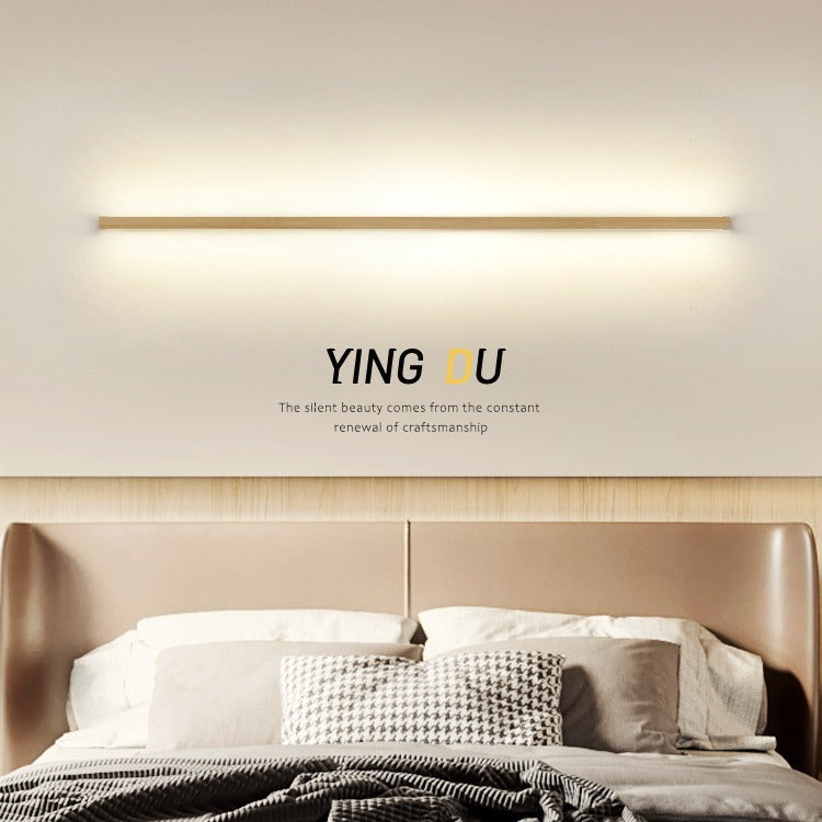 Long Wall Lamp Simple Log Creative Line Bar Lights
