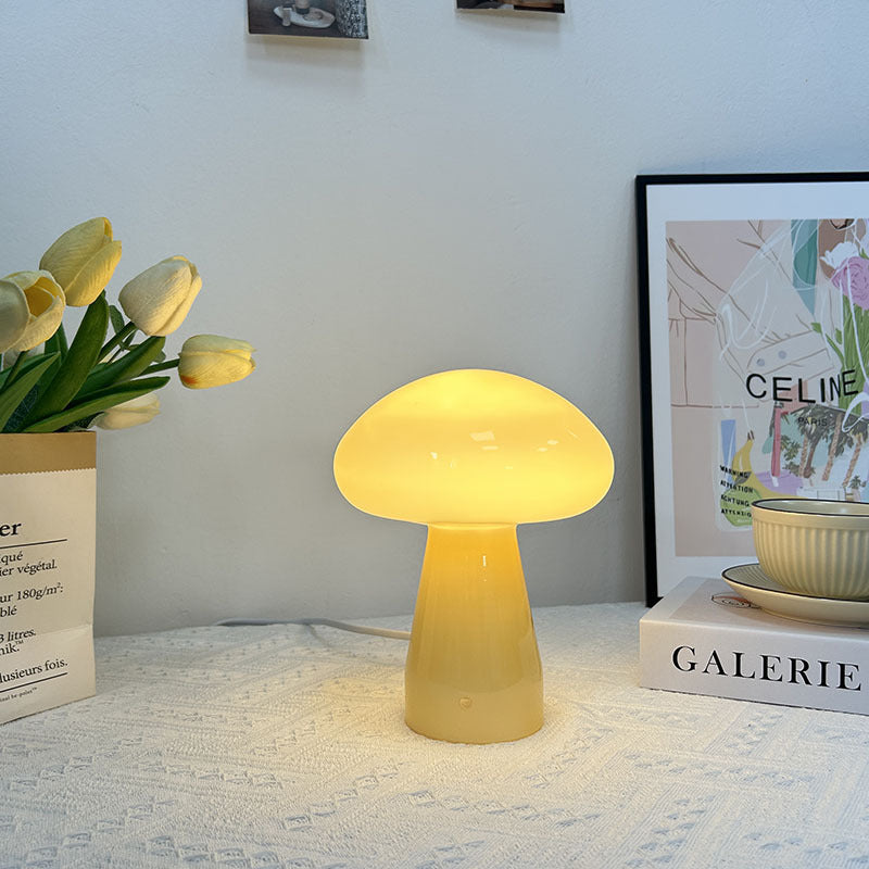 GlowCap™ Glass Mushroom Lamp
