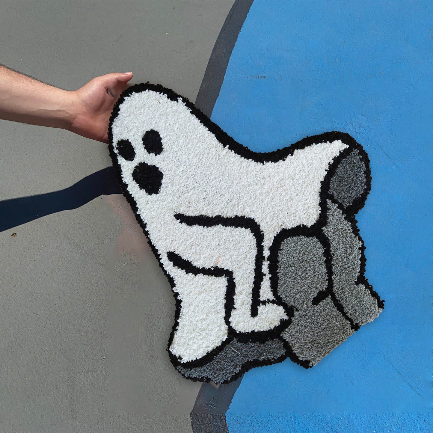 Ghost Kid Halloween Carpet Family