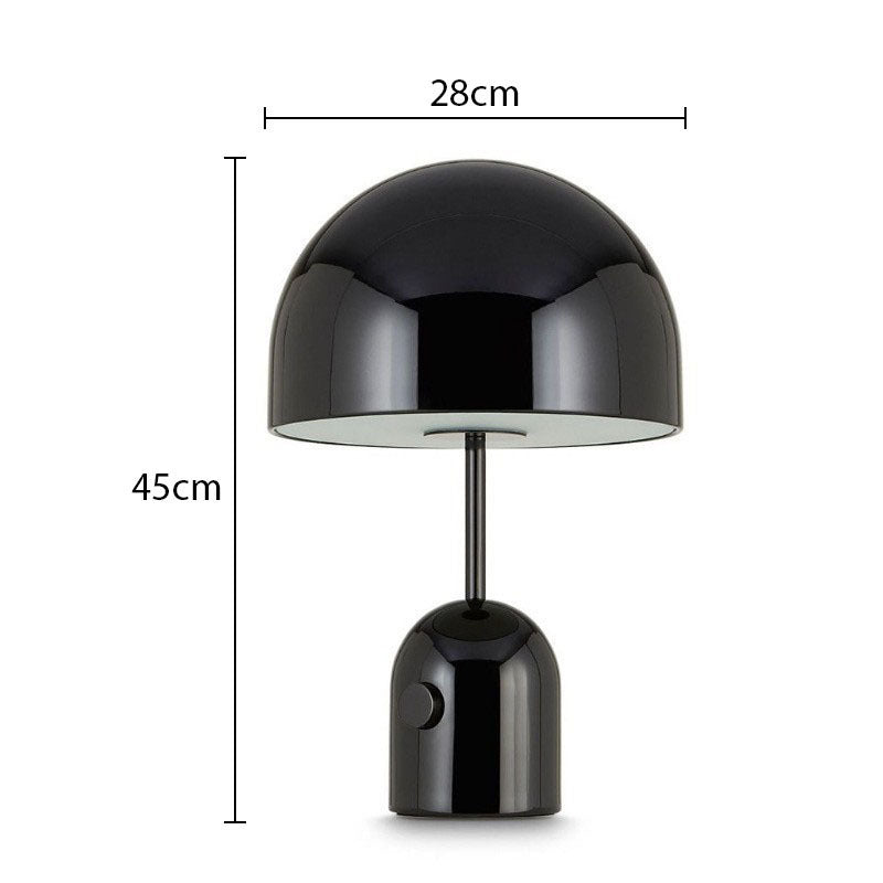 Creative Bedroom Bedside Lamp Metal Decorative Table Lamp