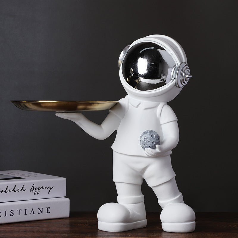Astronaut Storage Tray Resin Ornament