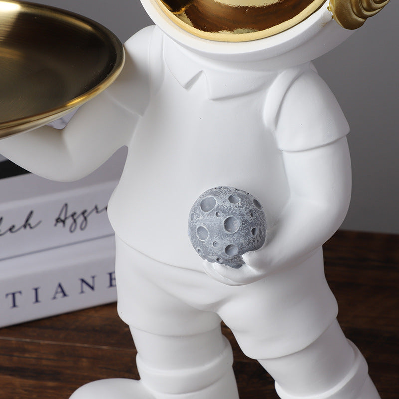Astronaut Storage Tray Resin Ornament