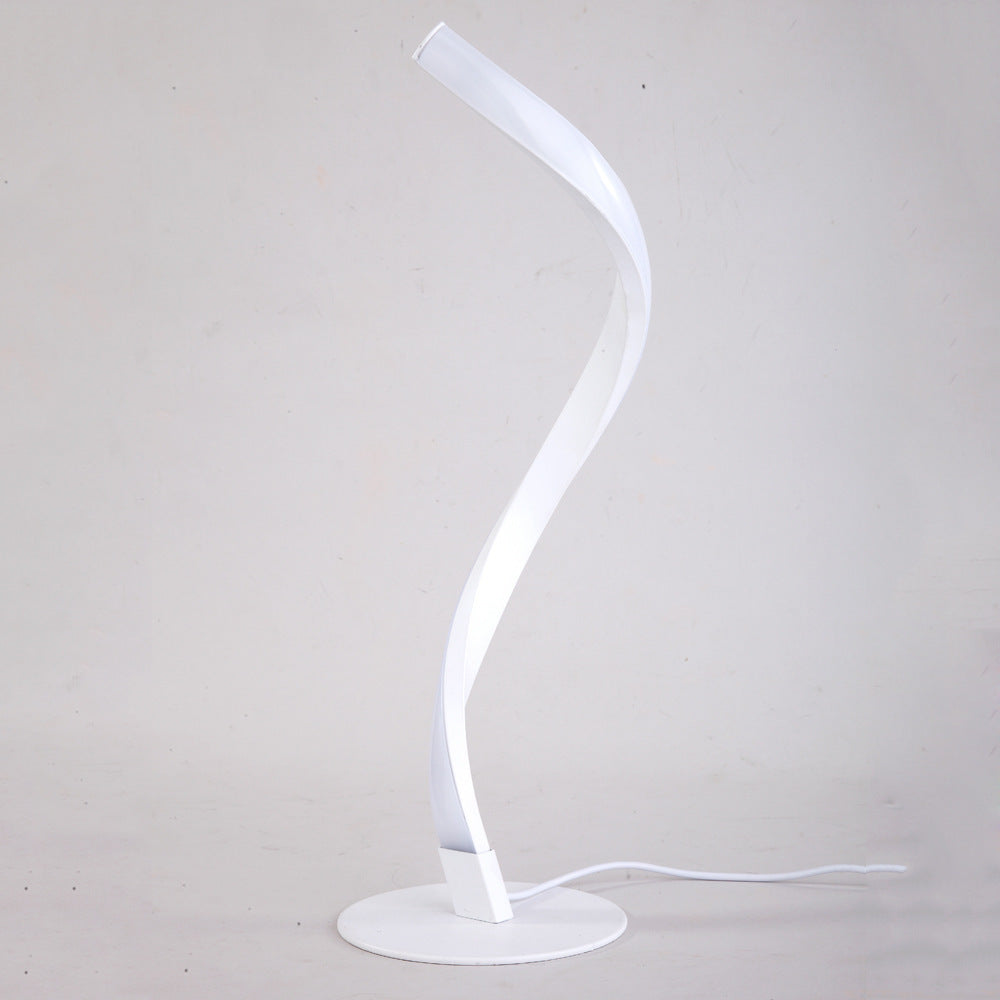 Snake Spiral Table Lamp – Modern LED Night Light