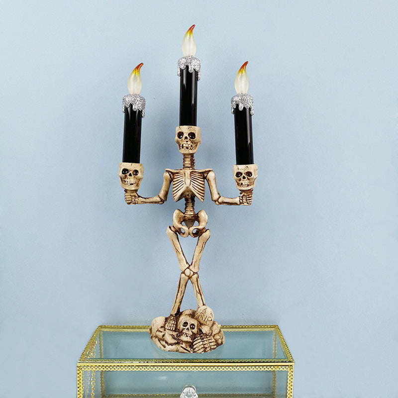 Candle Lamp Pumpkin Lamp Skull Ornament