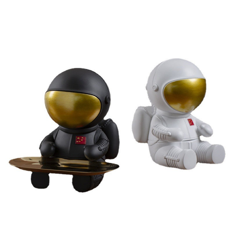 Astronaut Storage Tray Resin Ornament