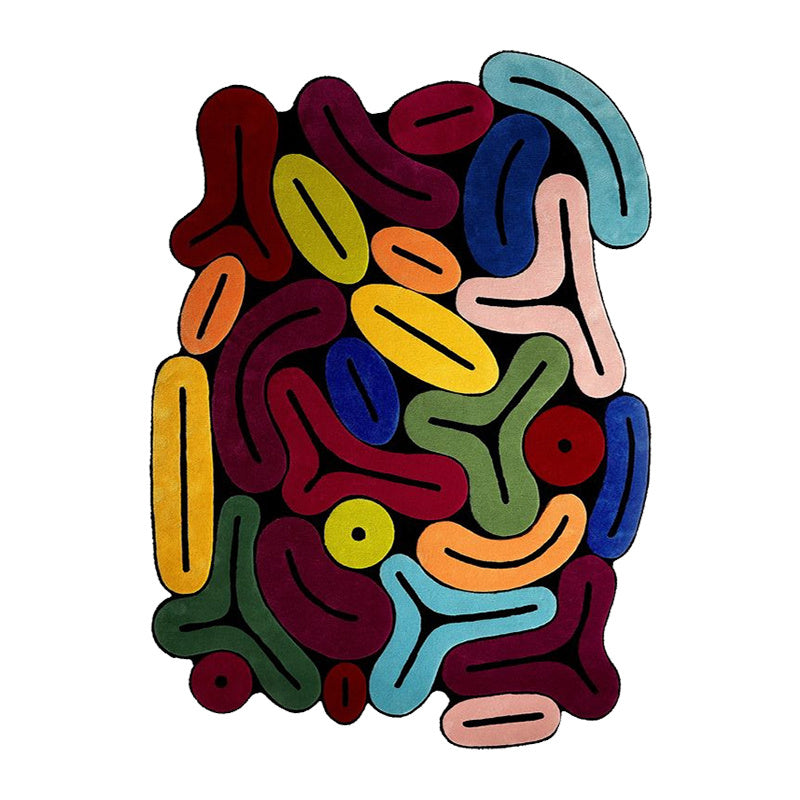 Avant-Garde Wool Art Rug
