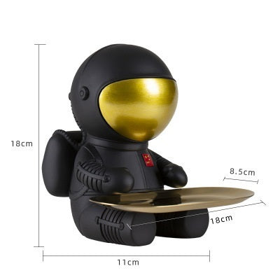Astronaut Storage Tray Resin Ornament