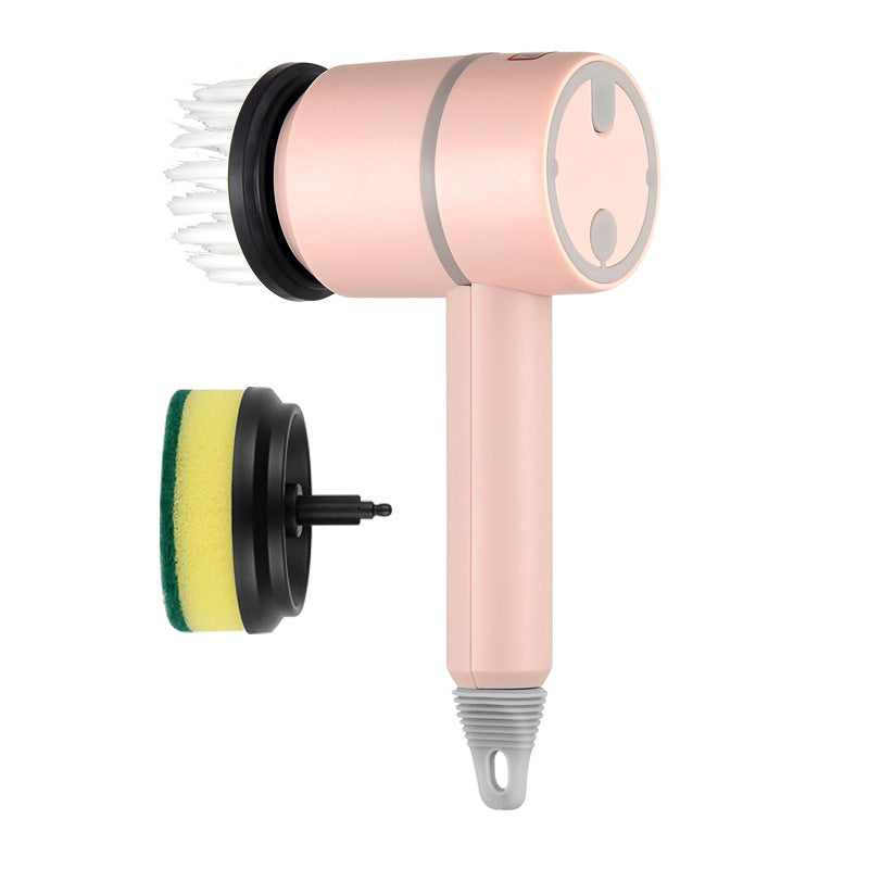 Electric Cleaning Brush – USB Rechargeable Scrubber for Kitchen & Bathroom