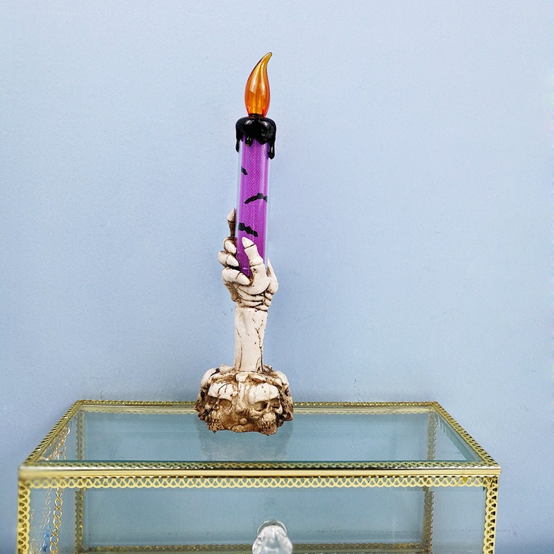 Candle Lamp Pumpkin Lamp Skull Ornament