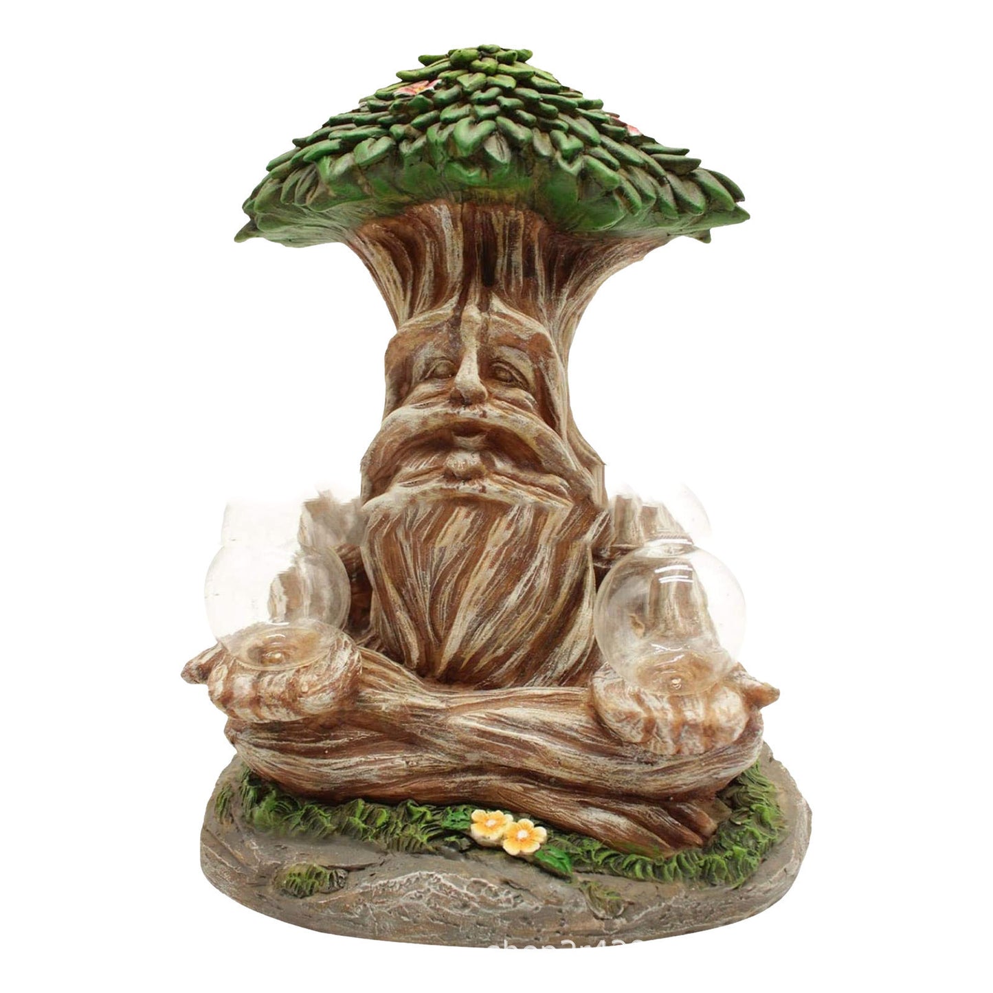 LED Resin Garden Statue – Solar Decorative Ornament for Outdoor & Indoor Use