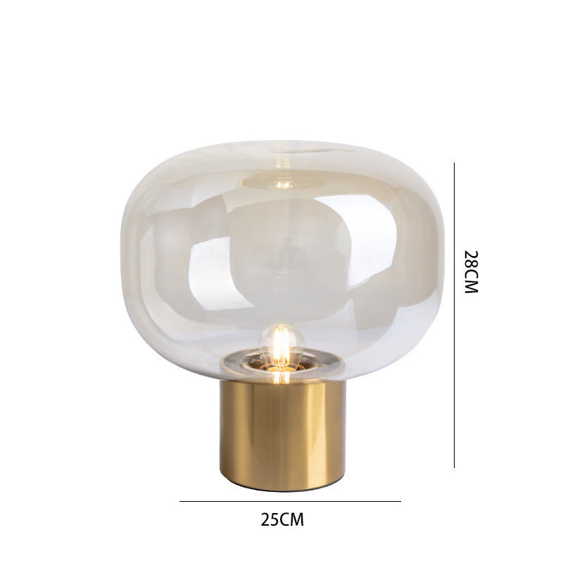 Creative Bedroom Bedside Lamp Metal Decorative Table Lamp