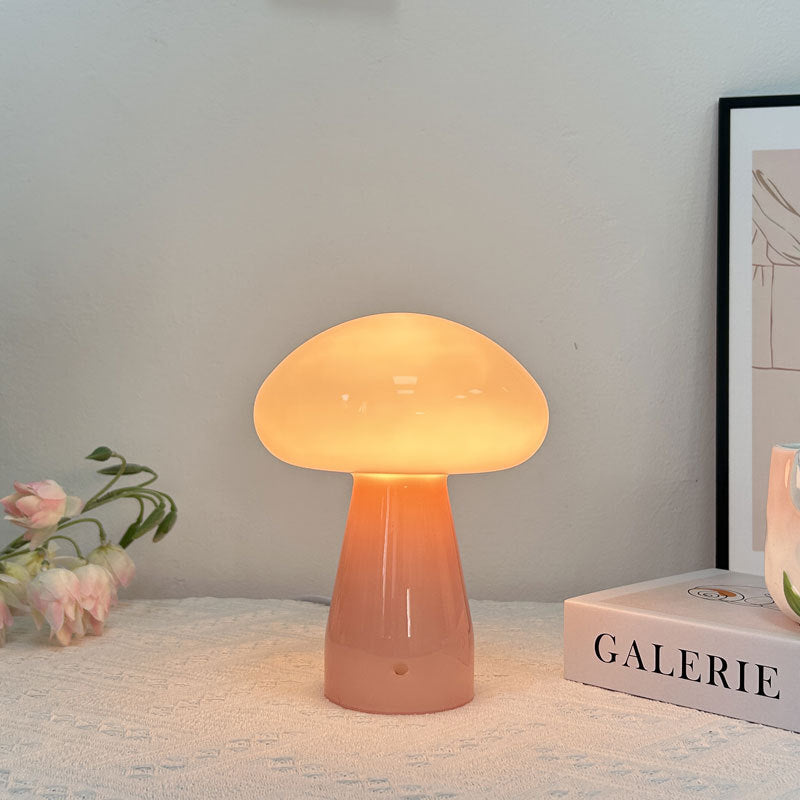 GlowCap™ Glass Mushroom Lamp