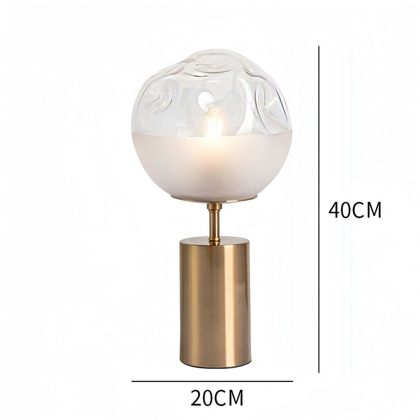 Creative Bedroom Bedside Lamp Metal Decorative Table Lamp