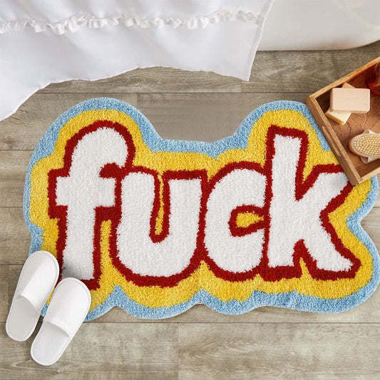 Creative Letters Stain-resistant Carpet