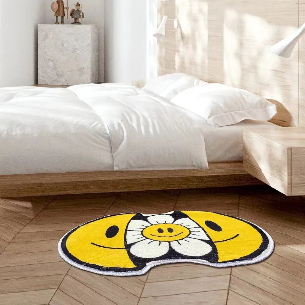 Children's Room Cute Thickening Cashmere Carpet Bedroom Animal Carpet