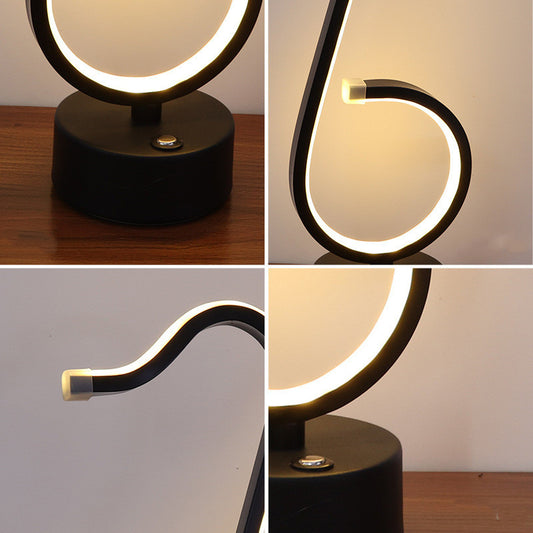 Rechargeable LED Bar Table Lamp – Modern Acrylic Ambient Light