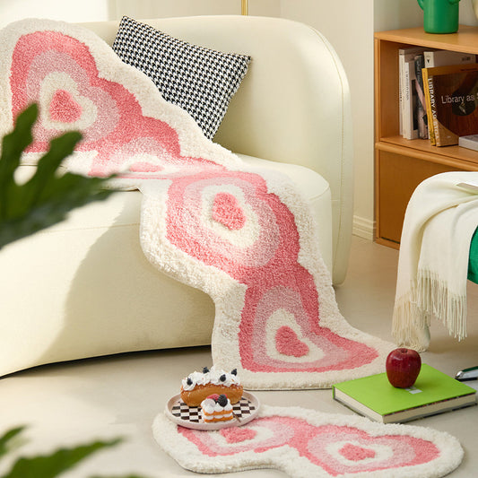 Bedroom Carpet Bedside Plush Thickened Table Carpet